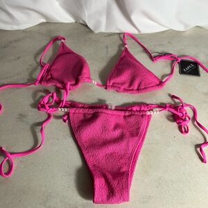 Zaful Vibrant Pink Swimwear